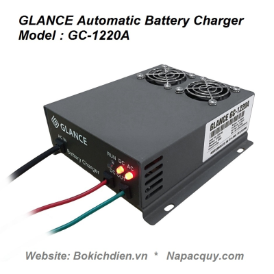 Sạc ắc quy ô tô và máy phát điện 12v Glance GC-1220A